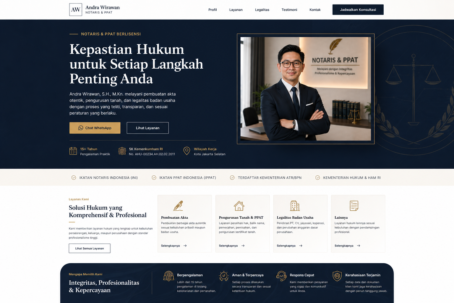 Notaris & PPAT Professional