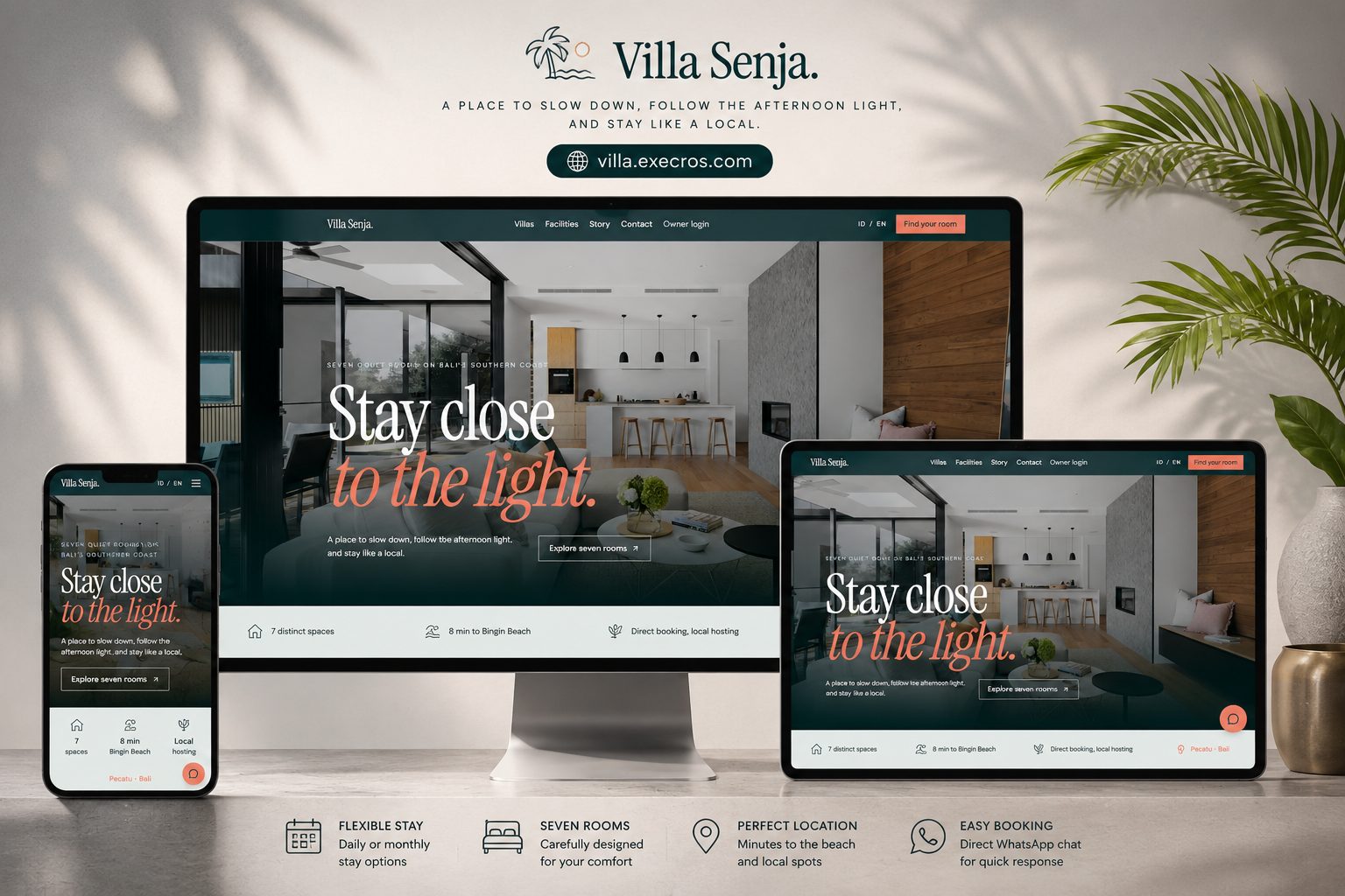 Villa Senja - Villa & Homestay Booking Website
